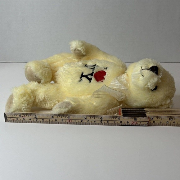 Jay Joshua, NY "I love NY" Logo, Teddy Bear, Stuffed Animal/Plush Yellow w/Bow - Picture 9 of 10